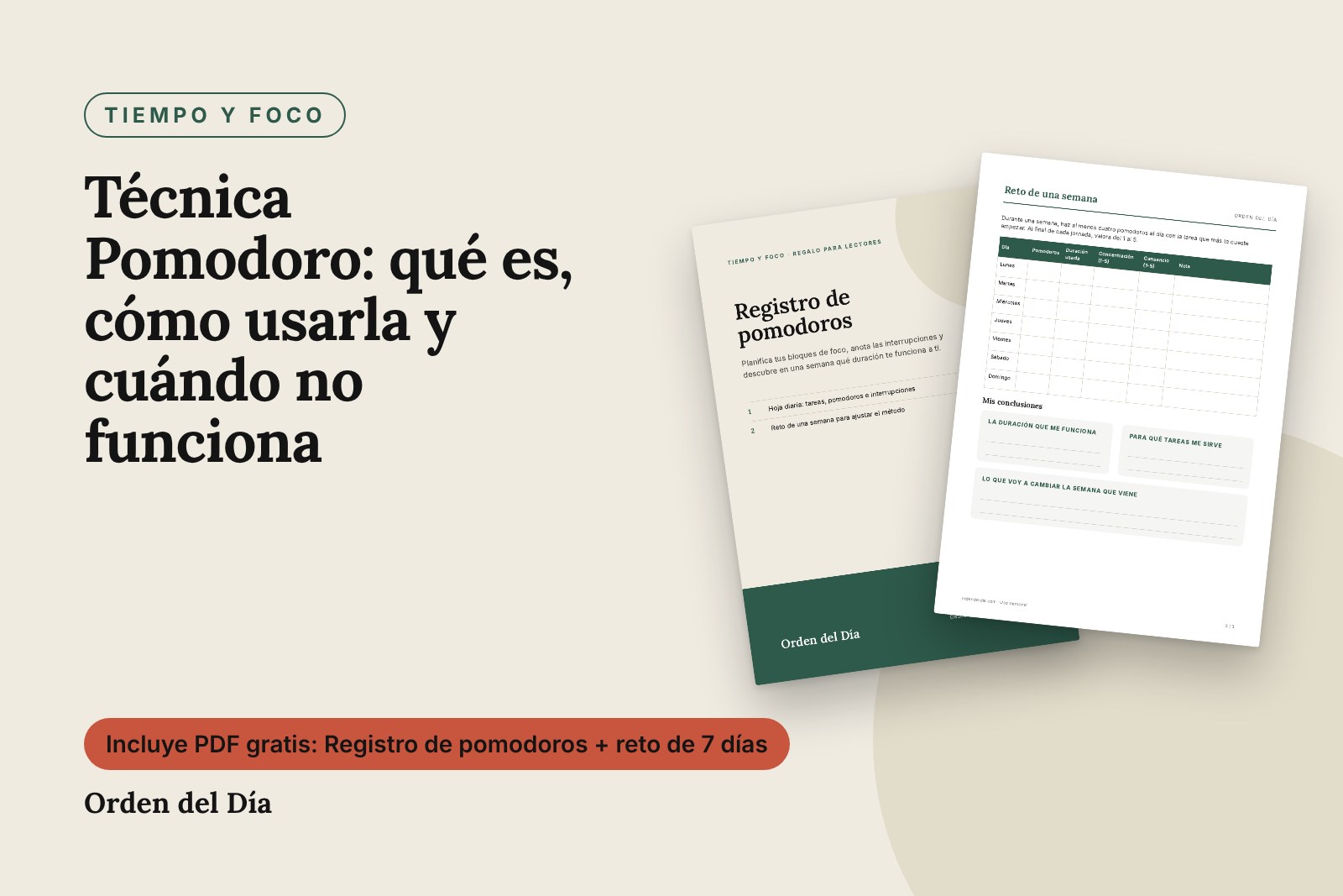 Técnica Pomodoro: qué es, cómo usarla y cuándo no funciona